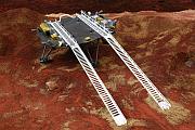 火星車運載器的模型