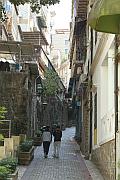亞婆井前地旁的街巷