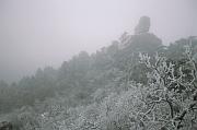 風雪下的仙桃峰