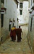 寺內的小巷